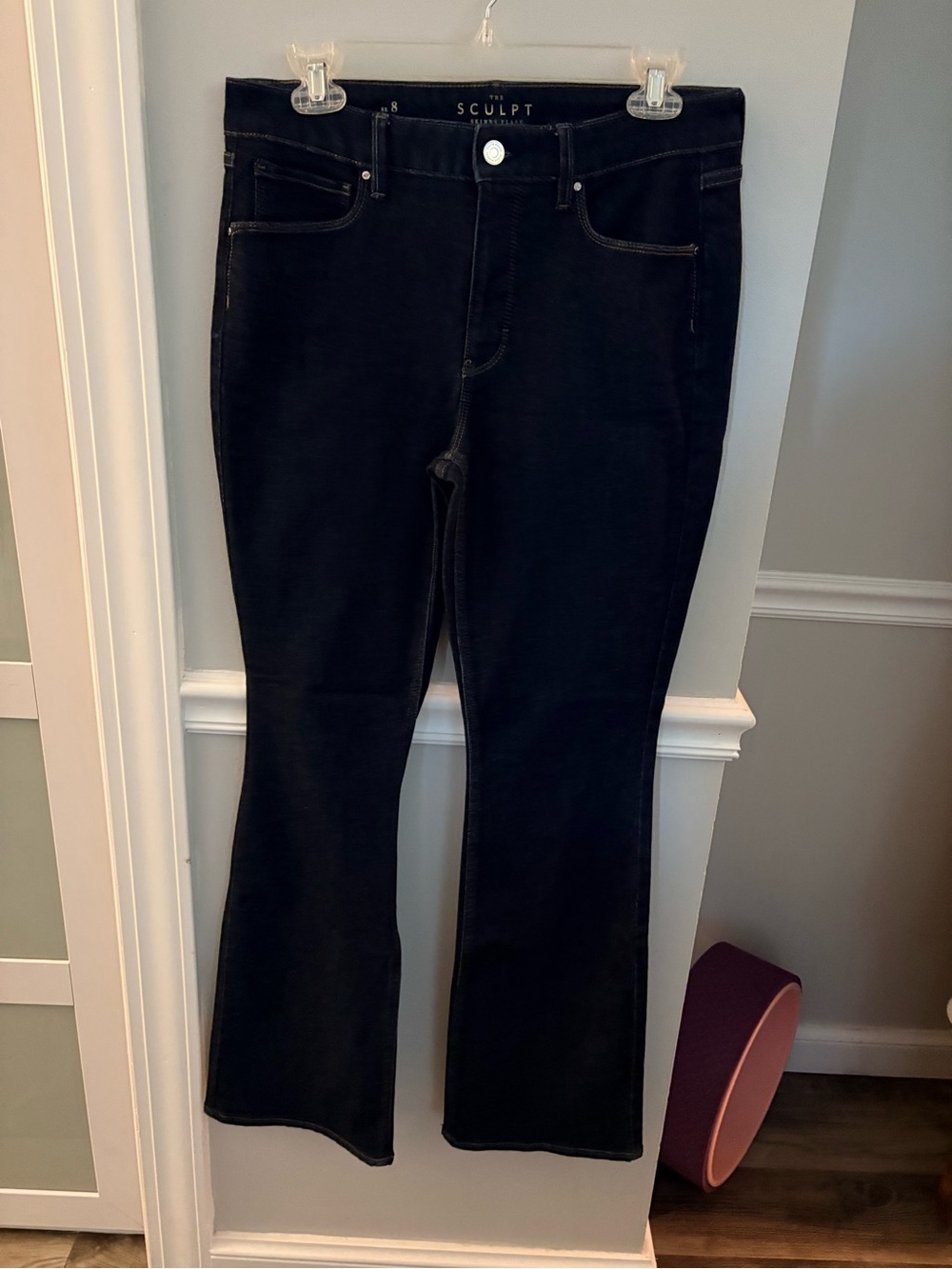 White House Black Market Black Bootcut Sculpt Jeans